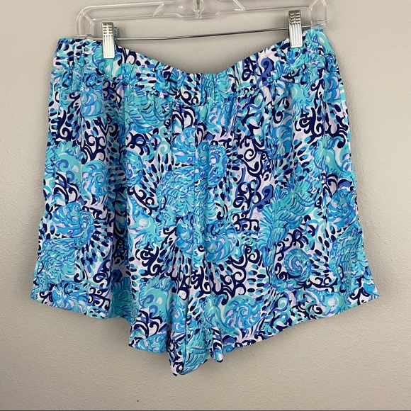 Lilly Pulitzer • Mylee Tie Front Shorts - Picture 4 of 7